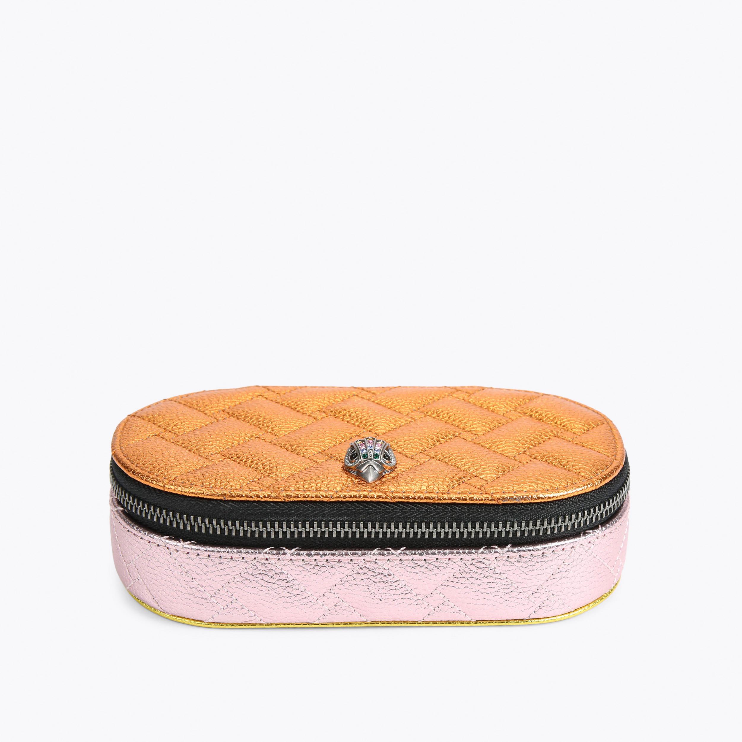 KENSINGTON JEWELLERY CASE Metallic Travel Case by KURT