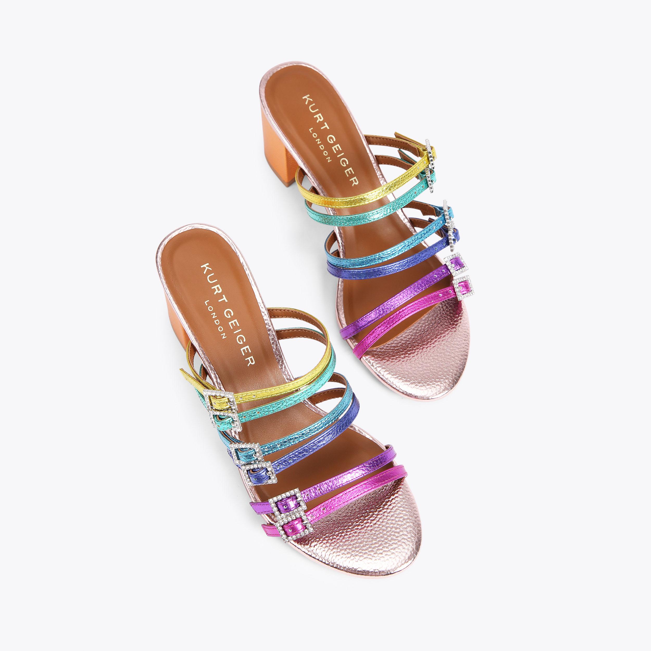 Kurt geiger pink online sandals