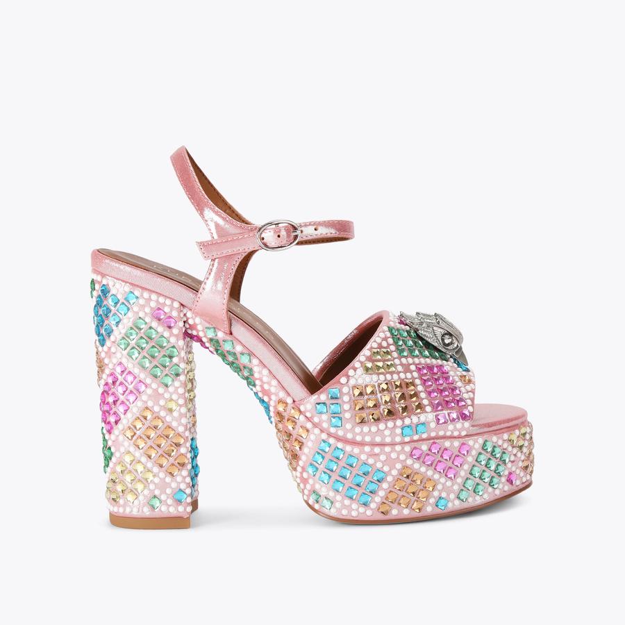 Kurt geiger pink heels on sale