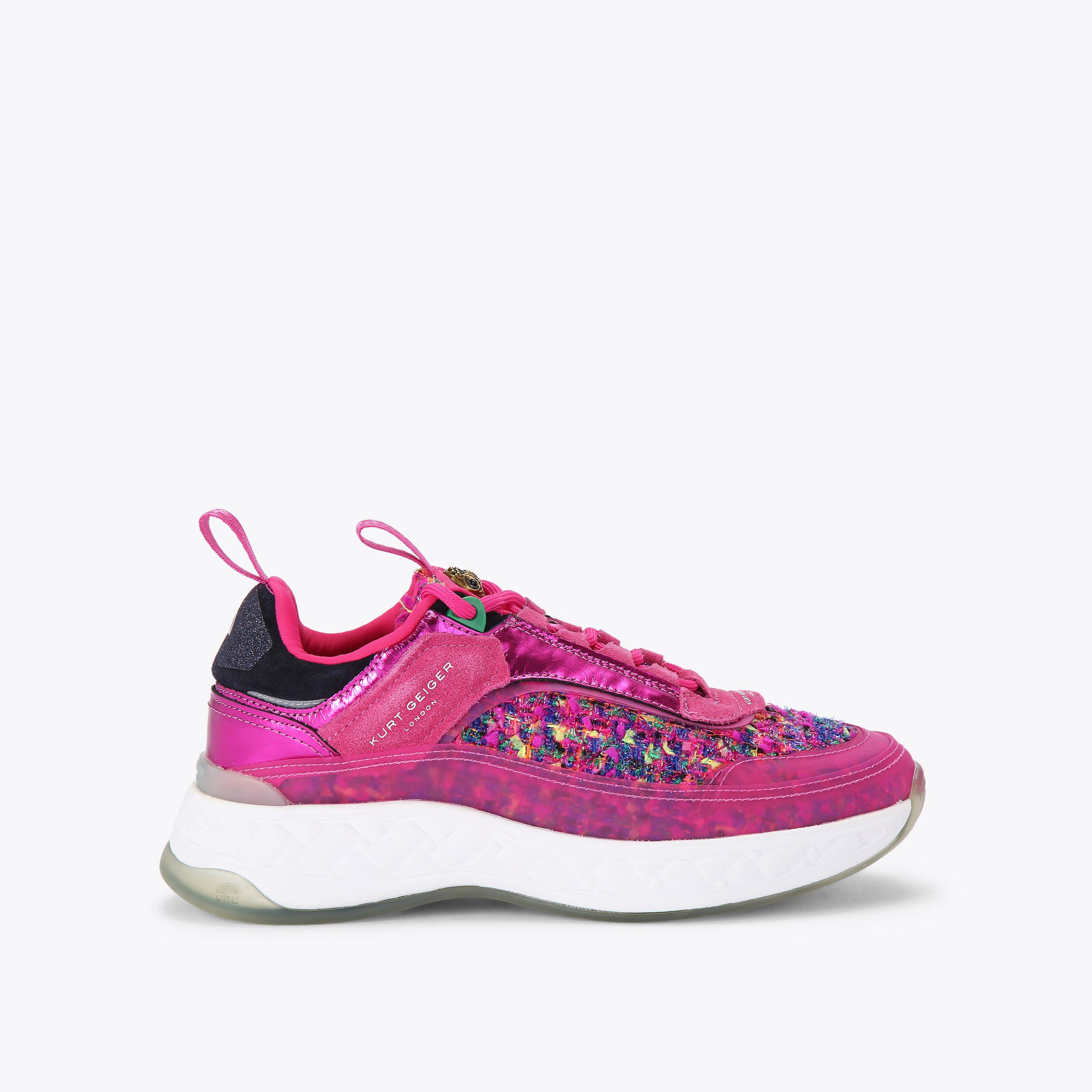 Kurt geiger trainers hot sale pink