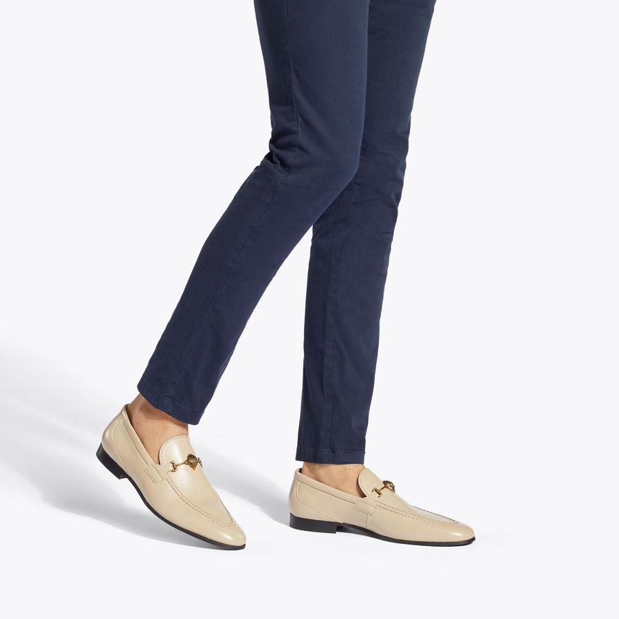 Alistair Kurt Geiger London beige Men\'s loafer EU 43.5 US 10 ALISTAIR beige suede loafer by KURT GEIGER LONDON main image 4