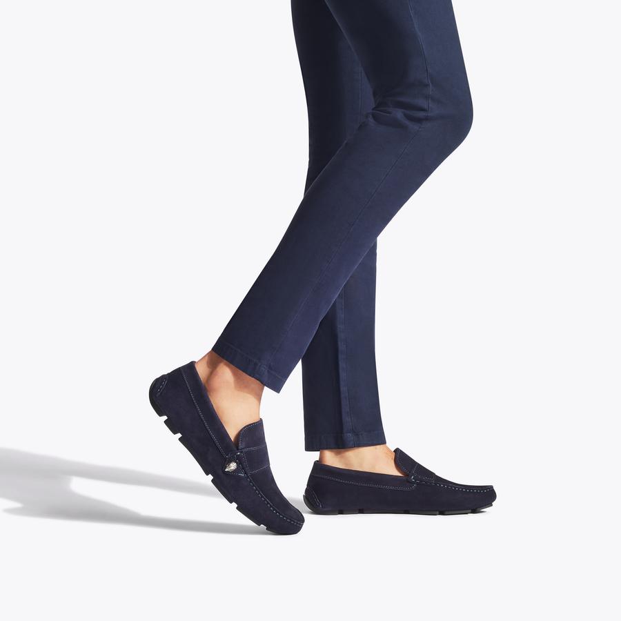 Kurt geiger navy shoes outlet