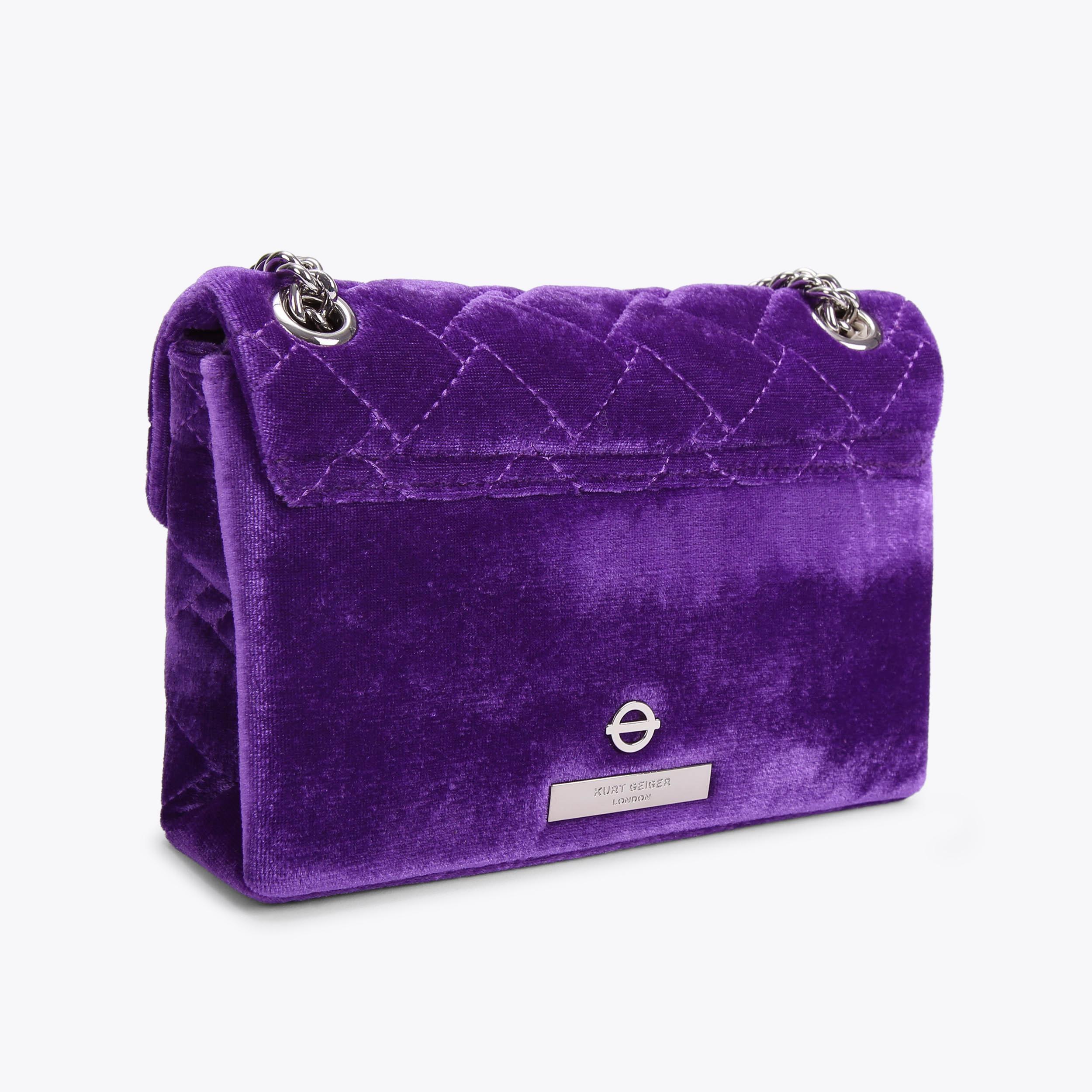 Ladybug Mini Bag in velvet Black Woman RBWANMF0100CFEPZB999