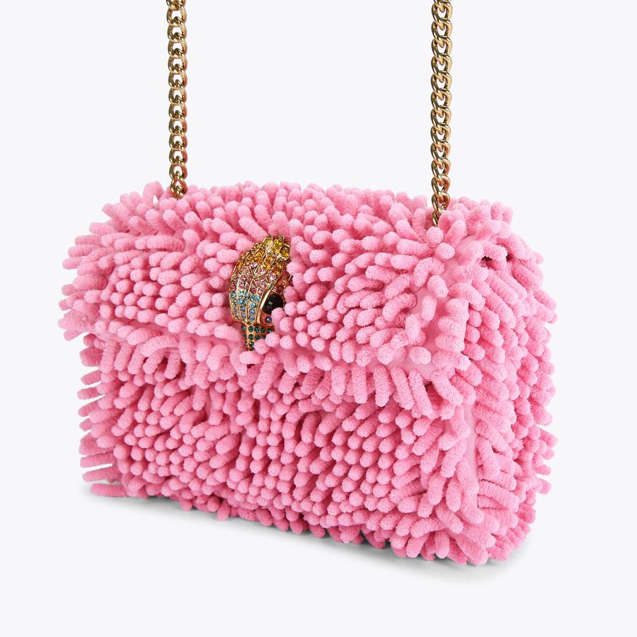 バッグ Jacquard Chain Pochette nude pink jacquard chain pochette pink バッグ