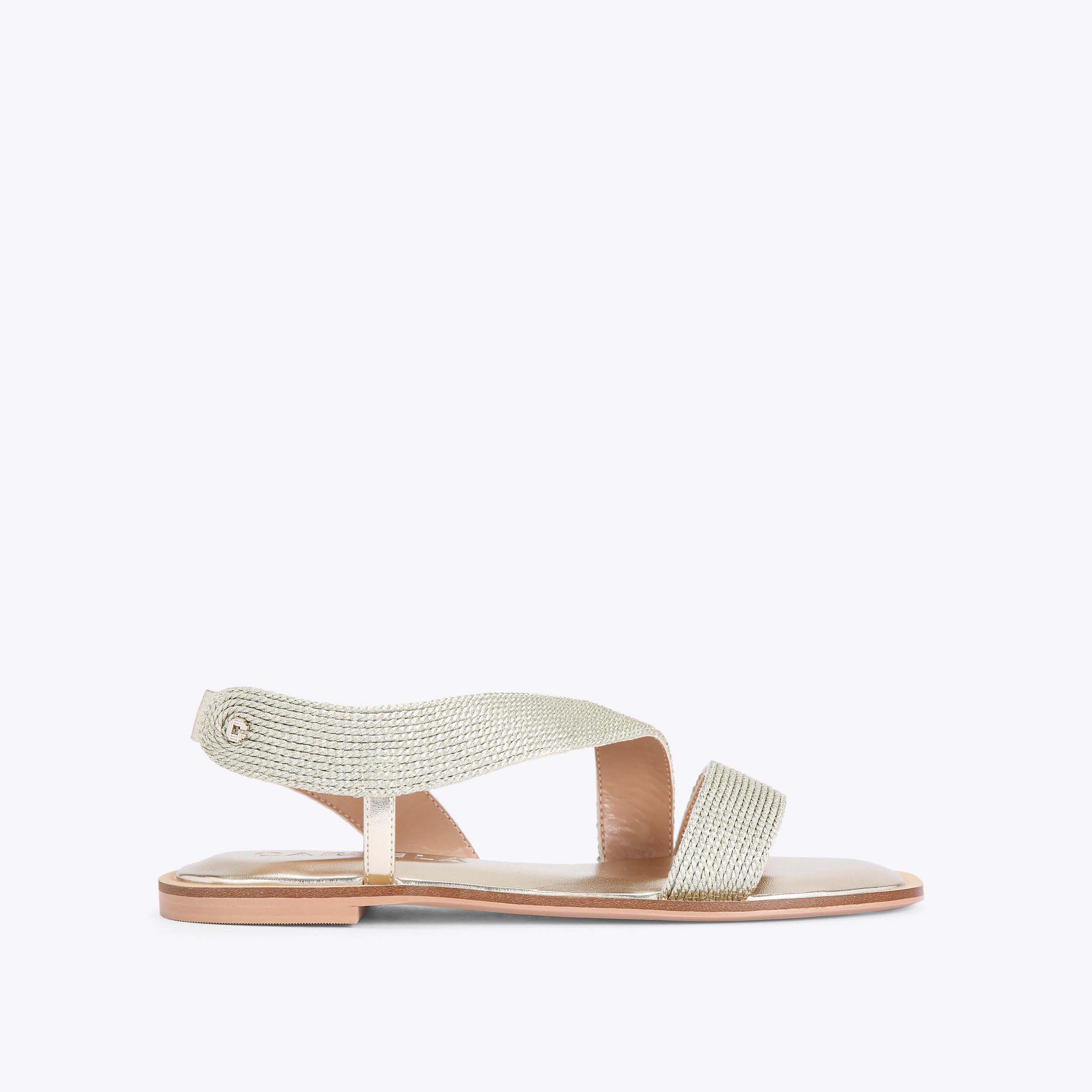 Carvela gold hot sale sandals