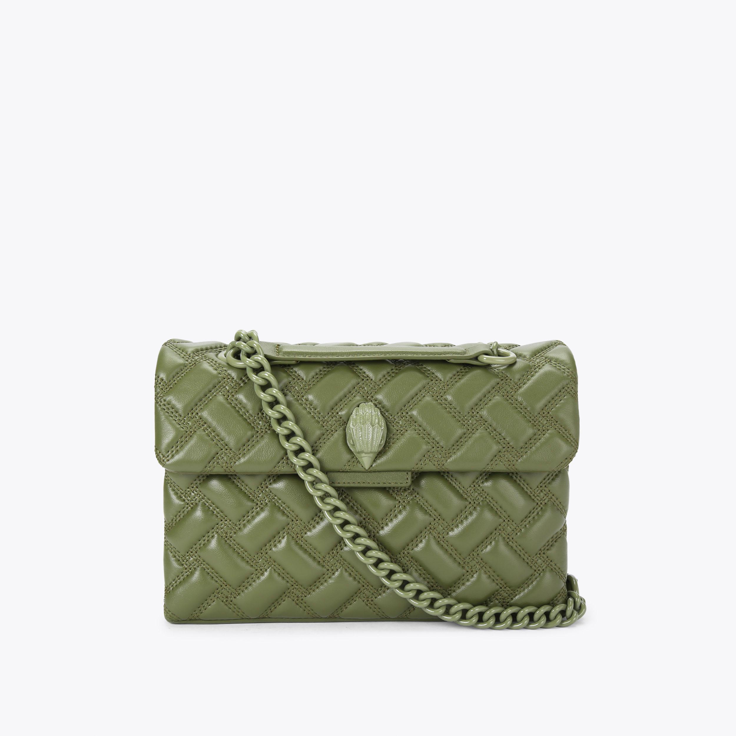 Kurt geiger green bag sale