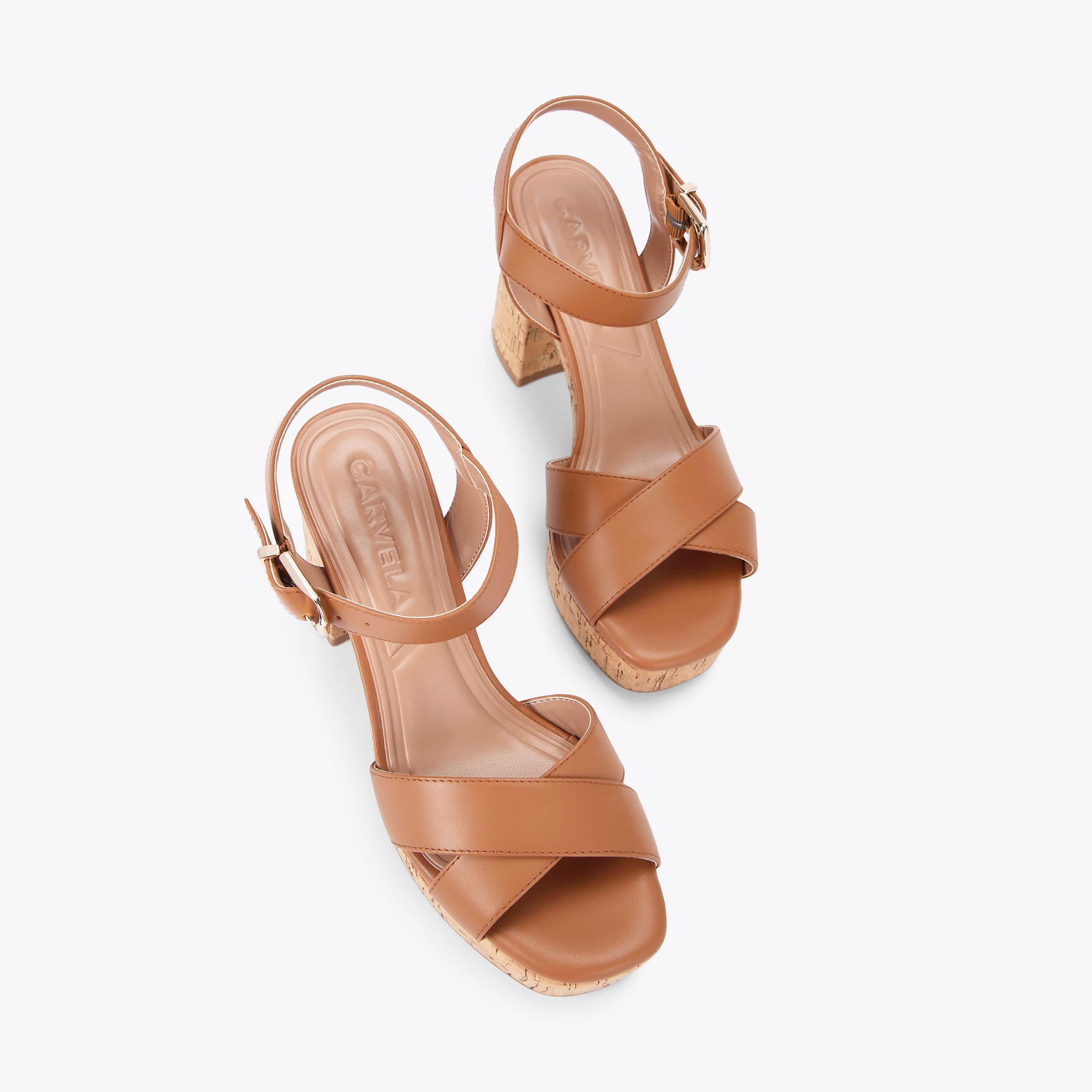 Kurt geiger tan on sale heels